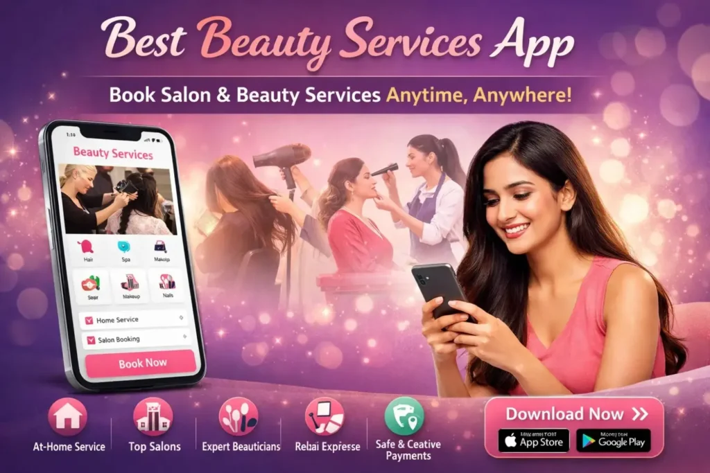 Best Beauty Services App: The Smart Way to Book Salon & Beauty Services in India