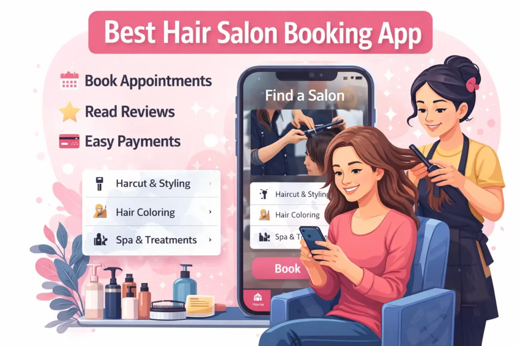 Best Hair Salon Booking App