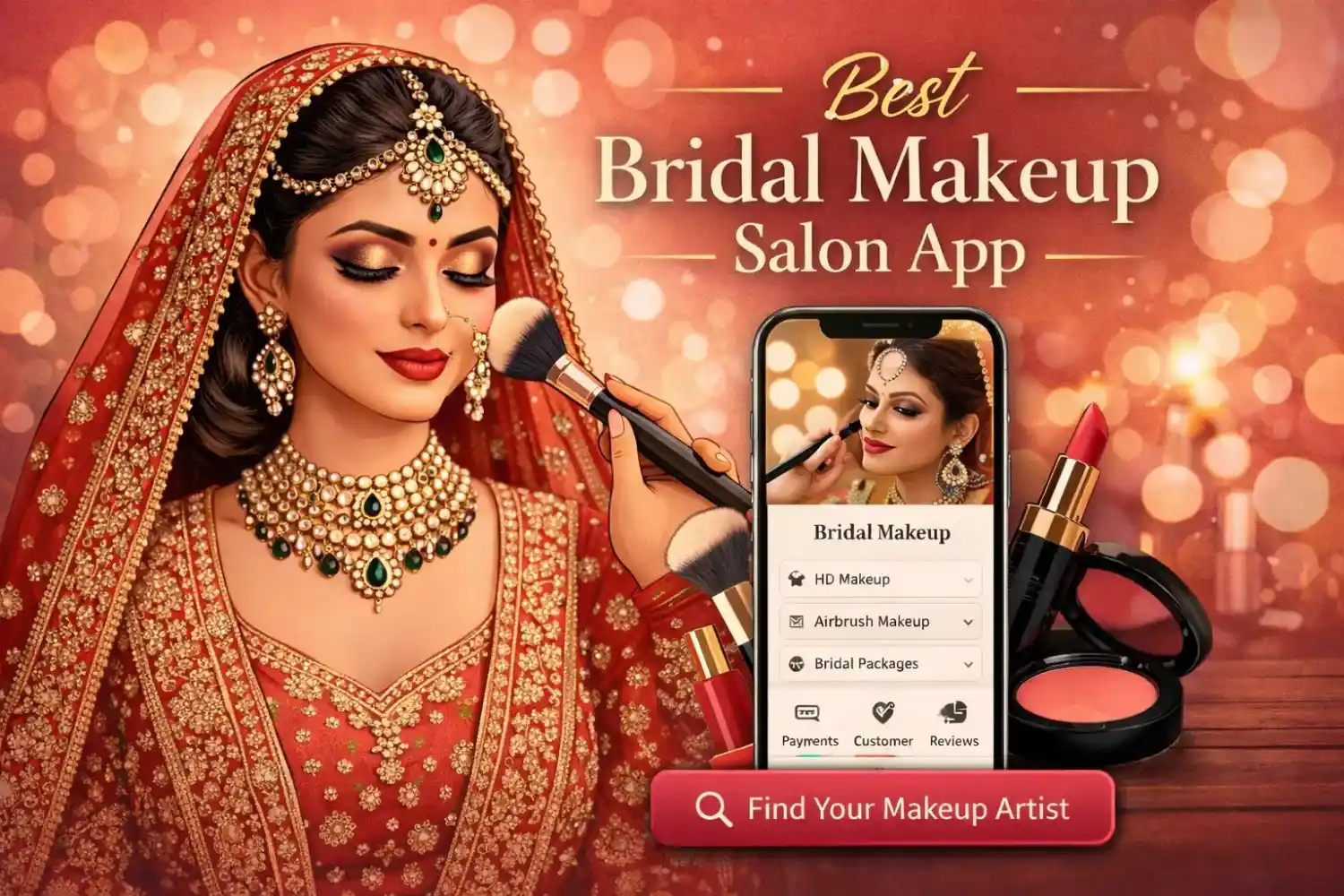 Best Bridal Makeup Salon App