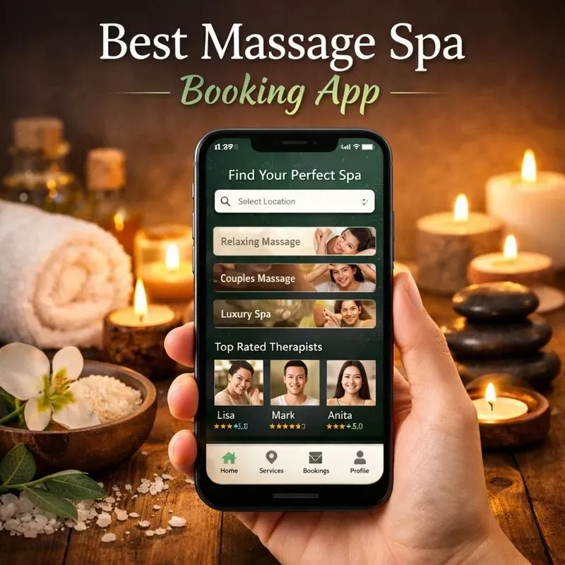 Best Massage Spa Booking App