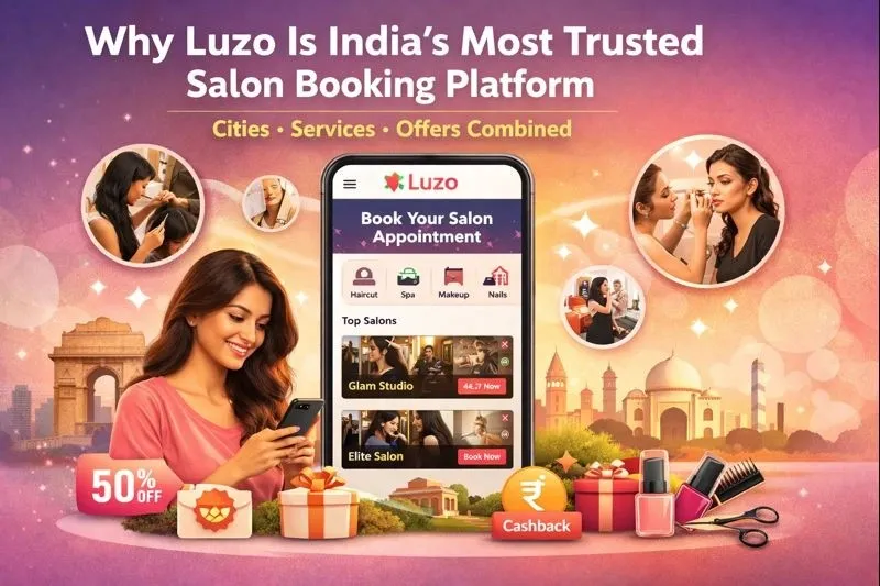 Why Luzo Is India's Most Trusted Salon Booking Platform