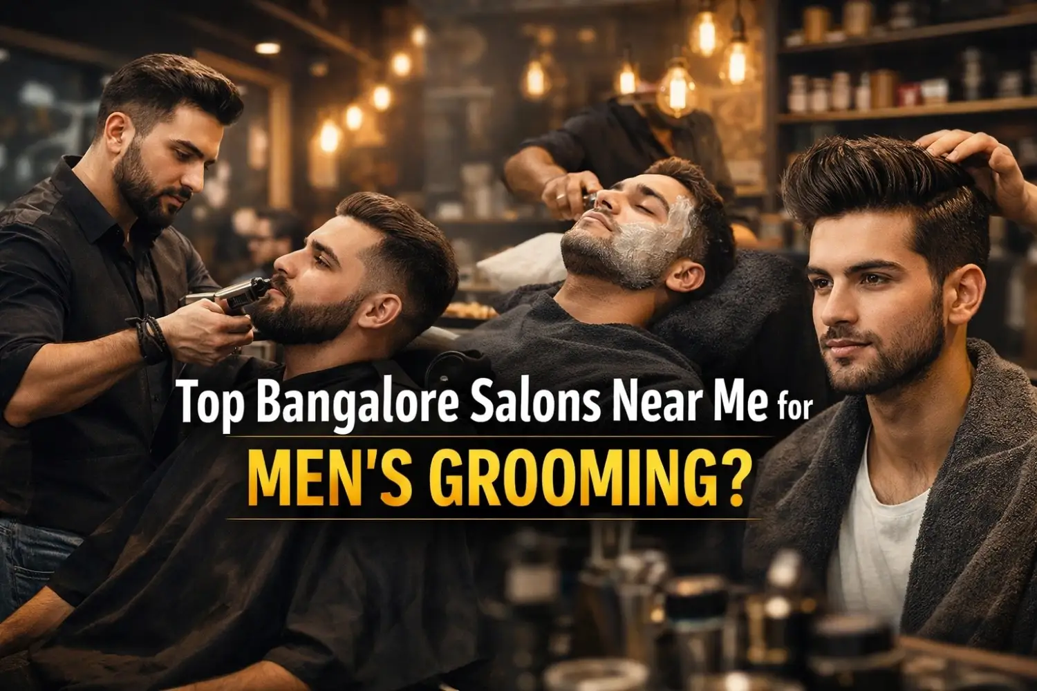 Top Bangalore Salons Near Me for Men's Grooming?