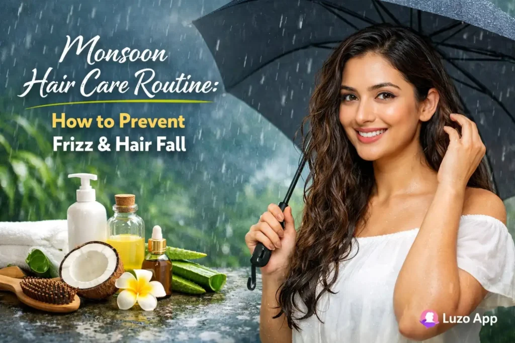 Monsoon Hair Care Routine: How to Prevent Frizz & Hair Fall