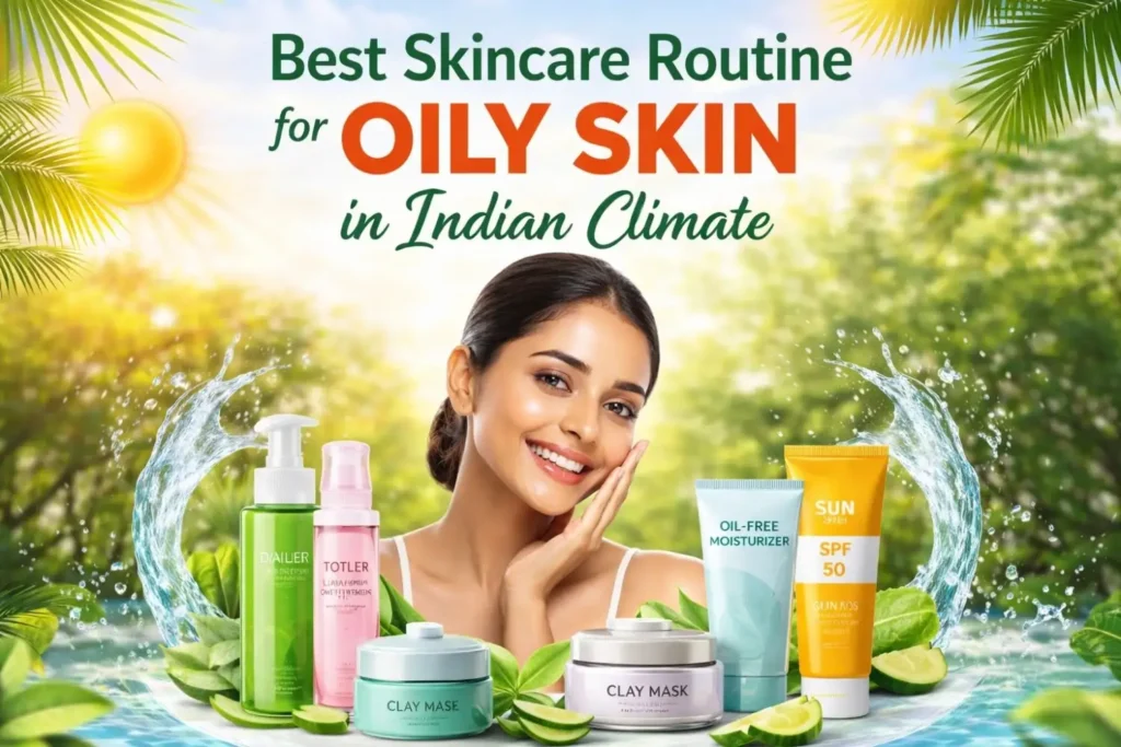 Best Skincare Routine for Oily Skin in Indian Climate