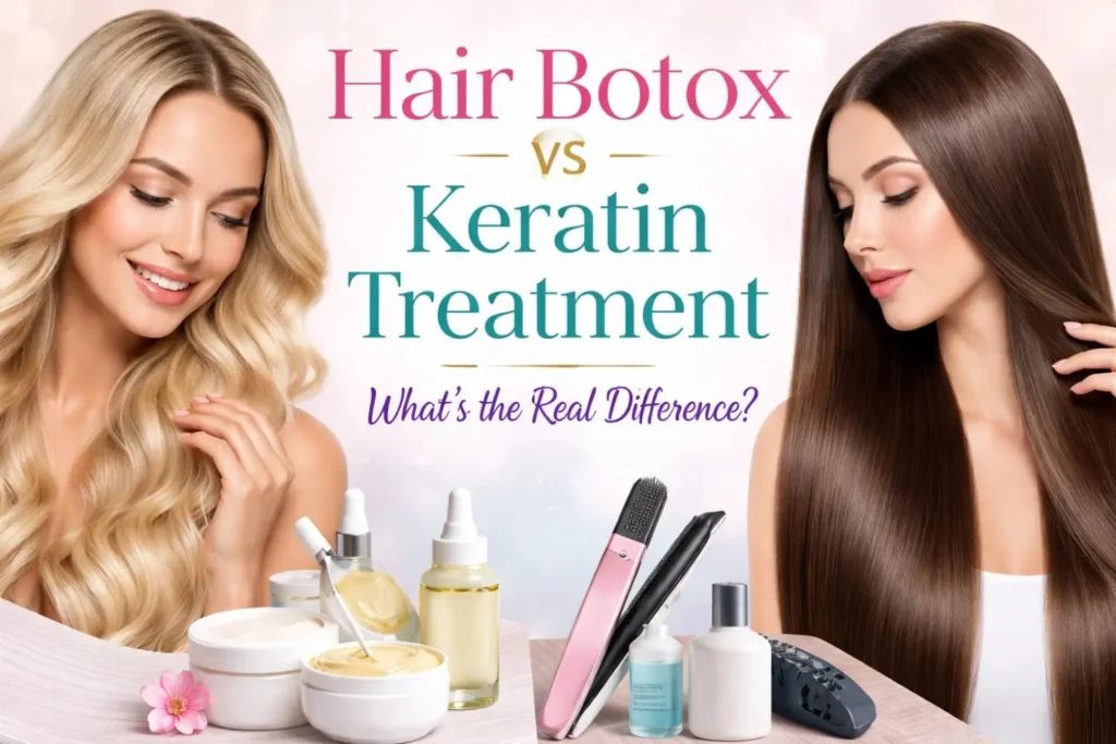 Hair Botox vs Keratin Treatment: What’s the Real Difference?