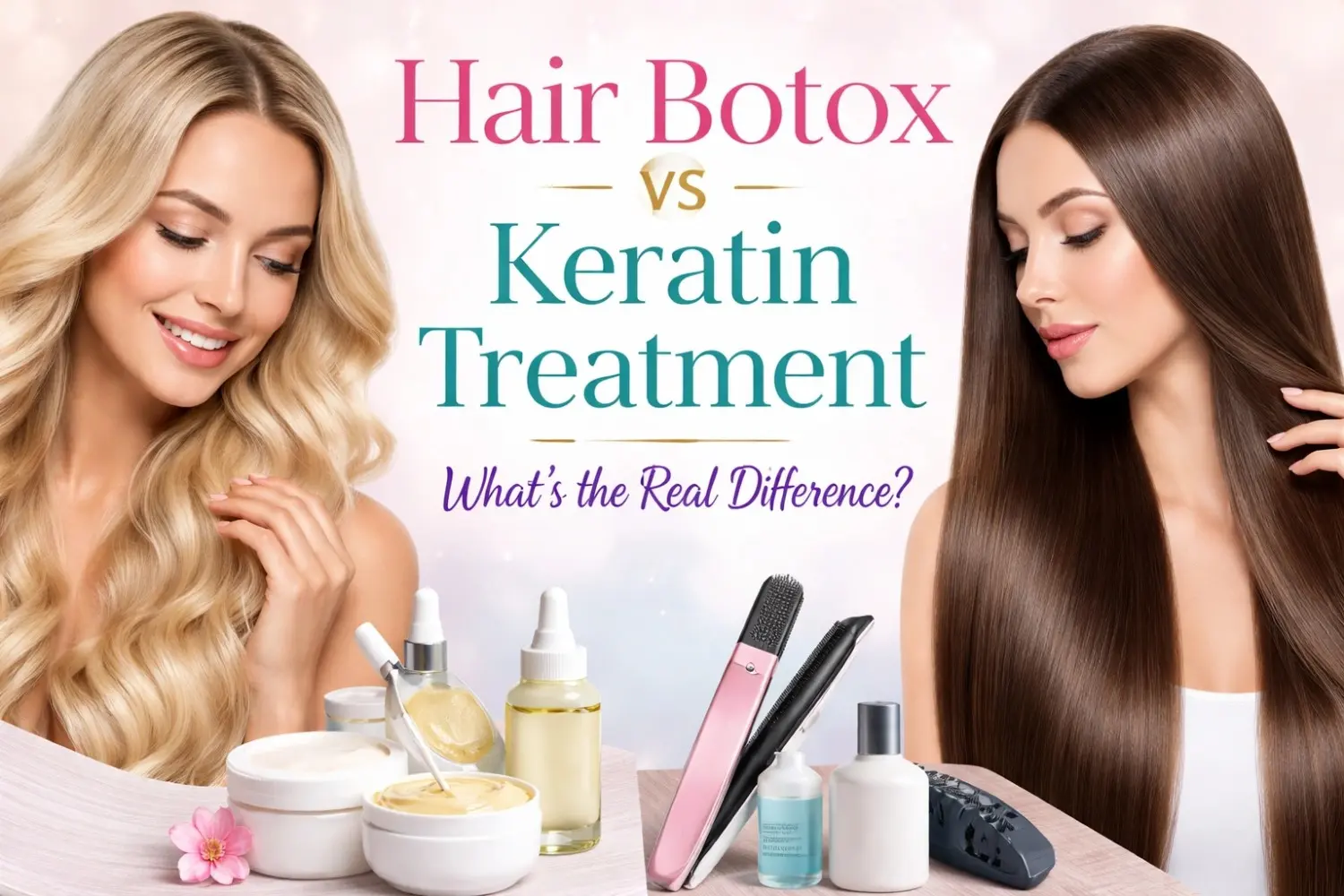 Hair Botox vs Keratin Treatment: What’s the Real Difference?