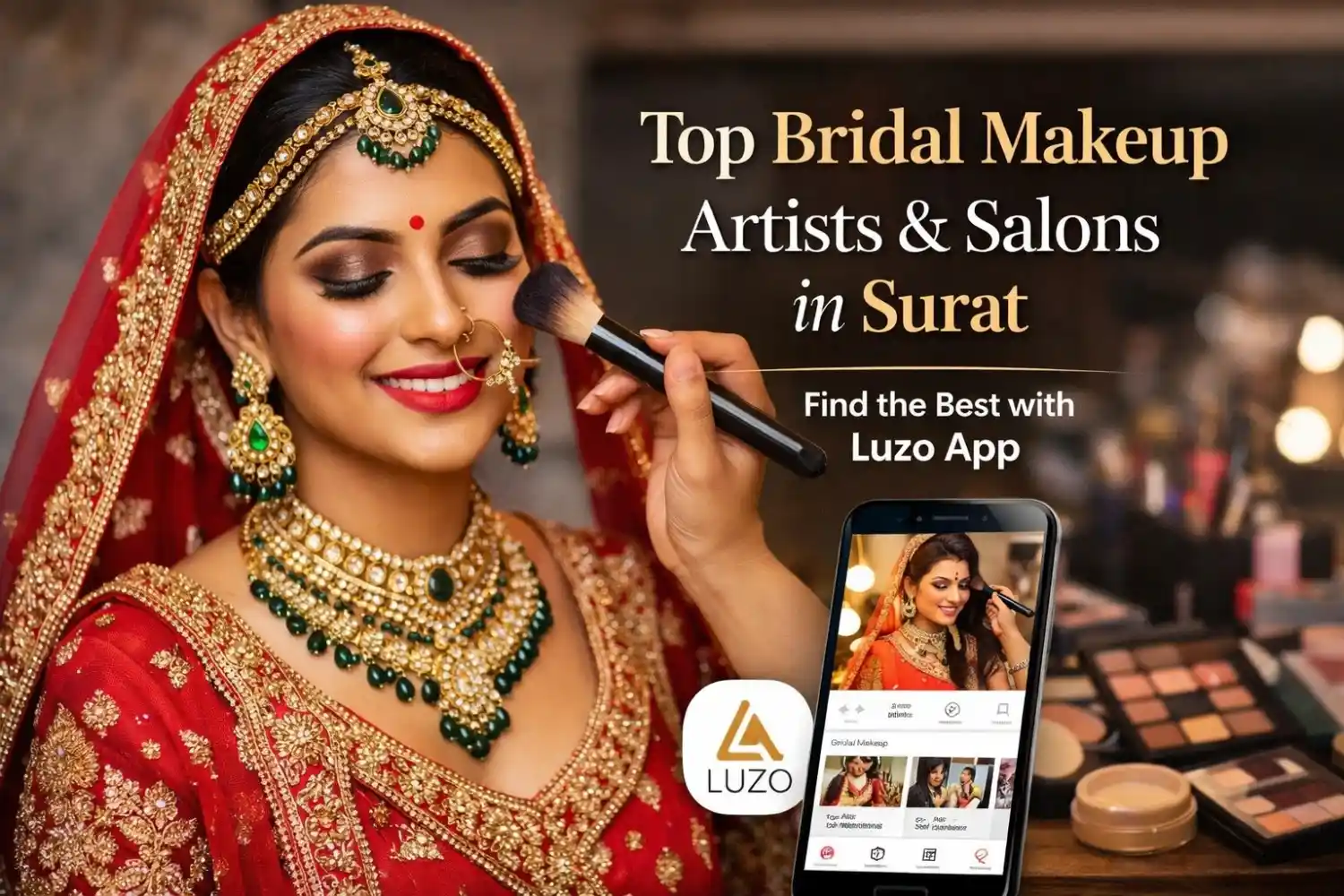 Top Bridal Makeup Artists & Salons in Surat
