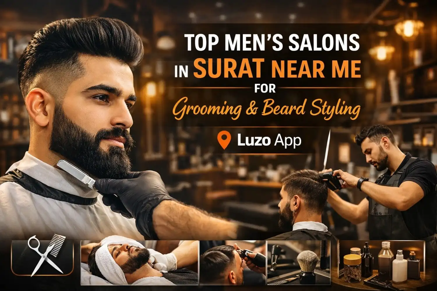 Top Men’s Salons in Surat Near Me for Grooming & Beard Styling