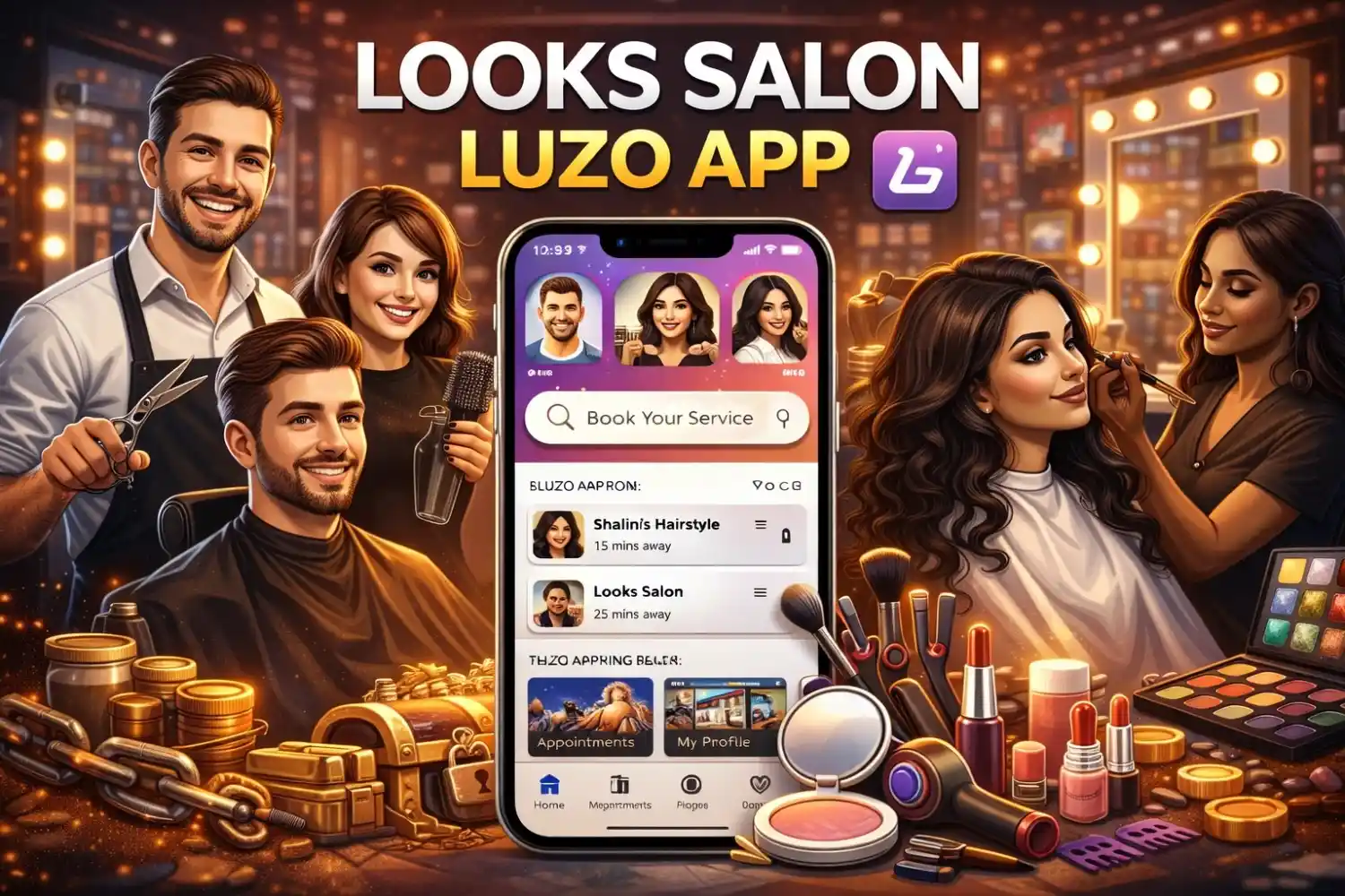 Looks Salon- Luzo App