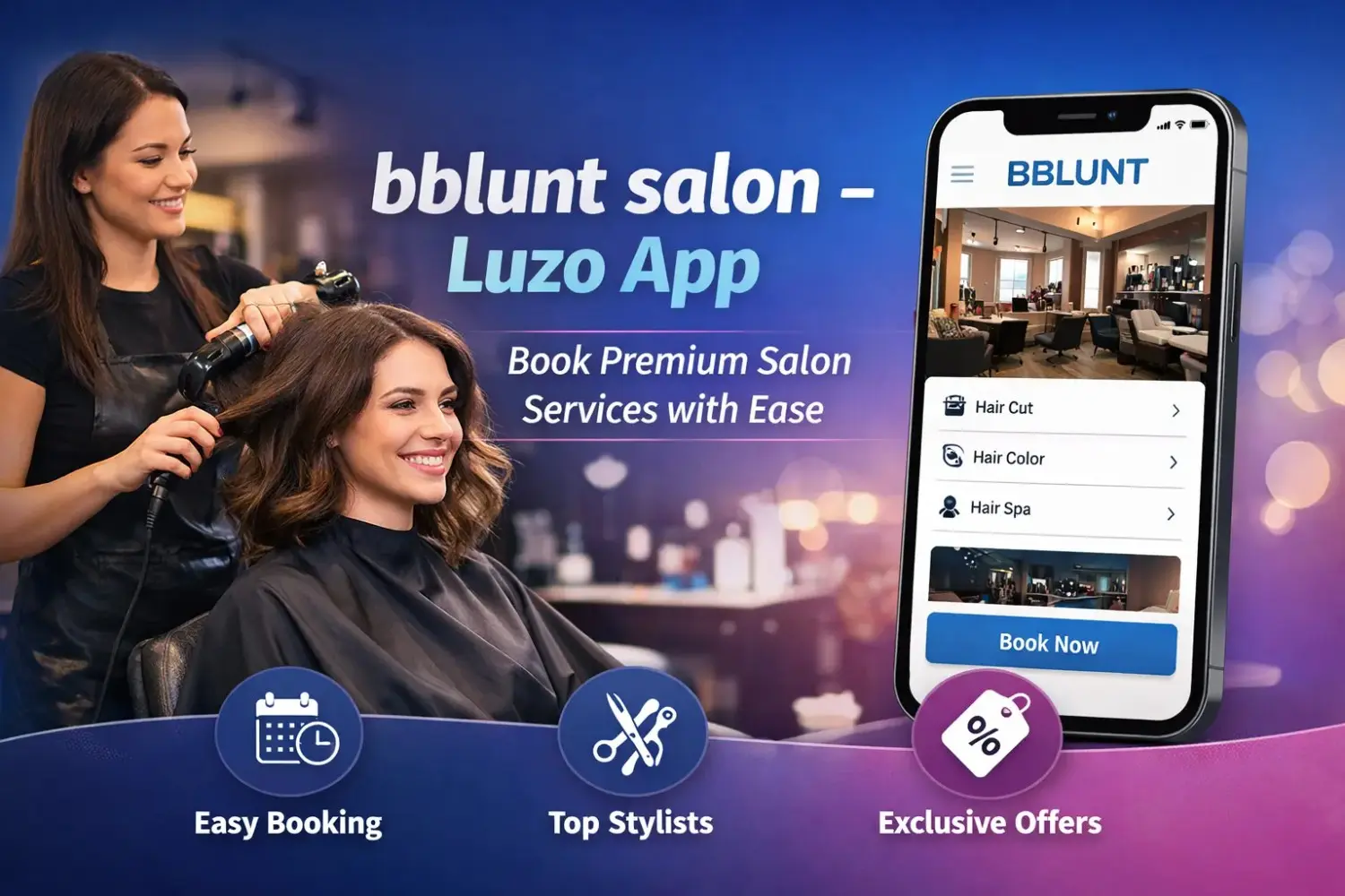 Bblunt Salon - Luzo App