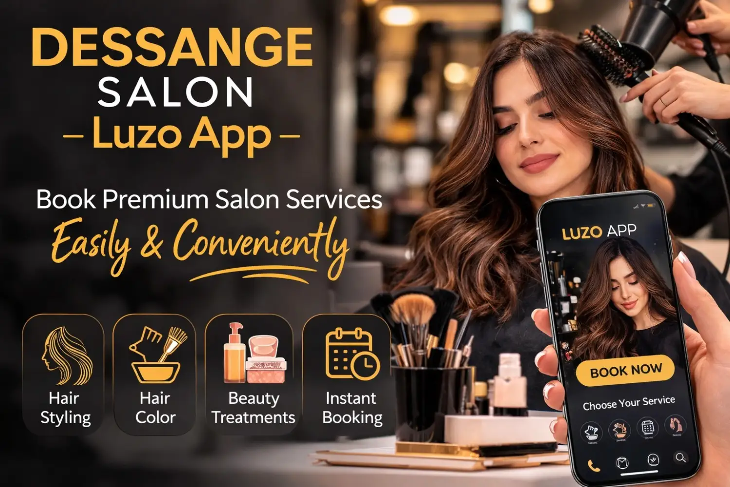 dessange salon - Luzo App